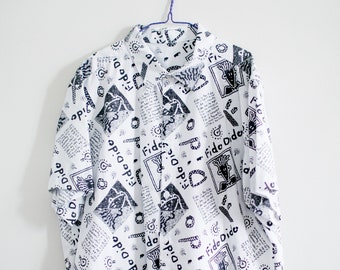 Fido Dido handmade vintage shirt - One size