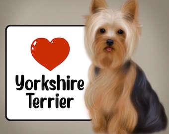 Yorkshire Terrier Stickers