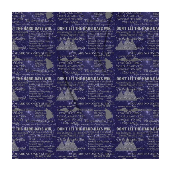 Feyre's Affirmations - Recycled polyester fabric