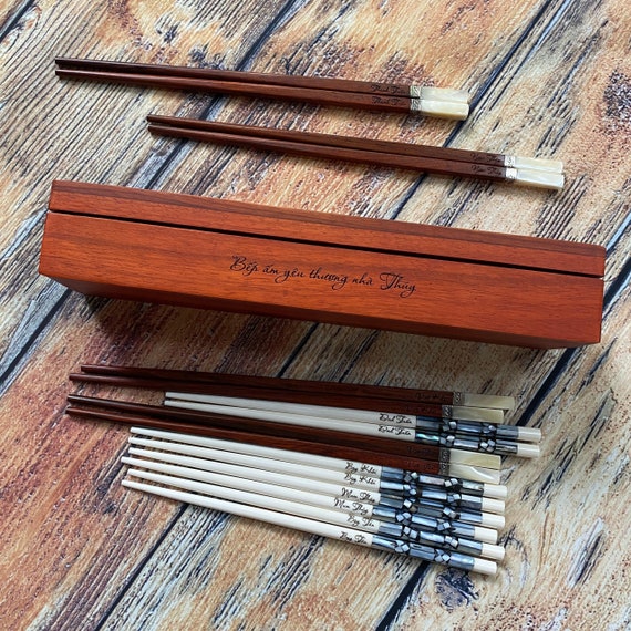 Personalized chopsticks with box deals