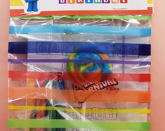 Unique and Personalized Coloring Book for Party Favors, Gifts.