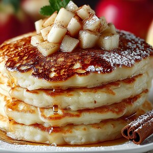 Apple Cinnamon Pancakes Recipe: Cozy Fall Breakfast (PDF Download)