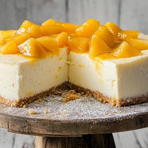 Best recipe download – No-Bake Nectarine Cheesecake | cheesecakes & creams
