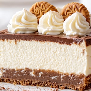 Lotus Biscoff White Chocolate Cheesecake Recipe: No-Bake Dessert (PDF)