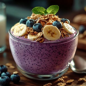 Creamy Vegan Chia Pudding Recipe: Dairy-Free Dessert (Digital PDF Download)