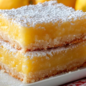 Classic Lemon Bars Recipe: Printable Baking Guide (Digital Download)