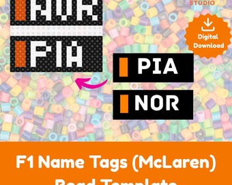 F1 Perlenmuster – Piastr & Norris