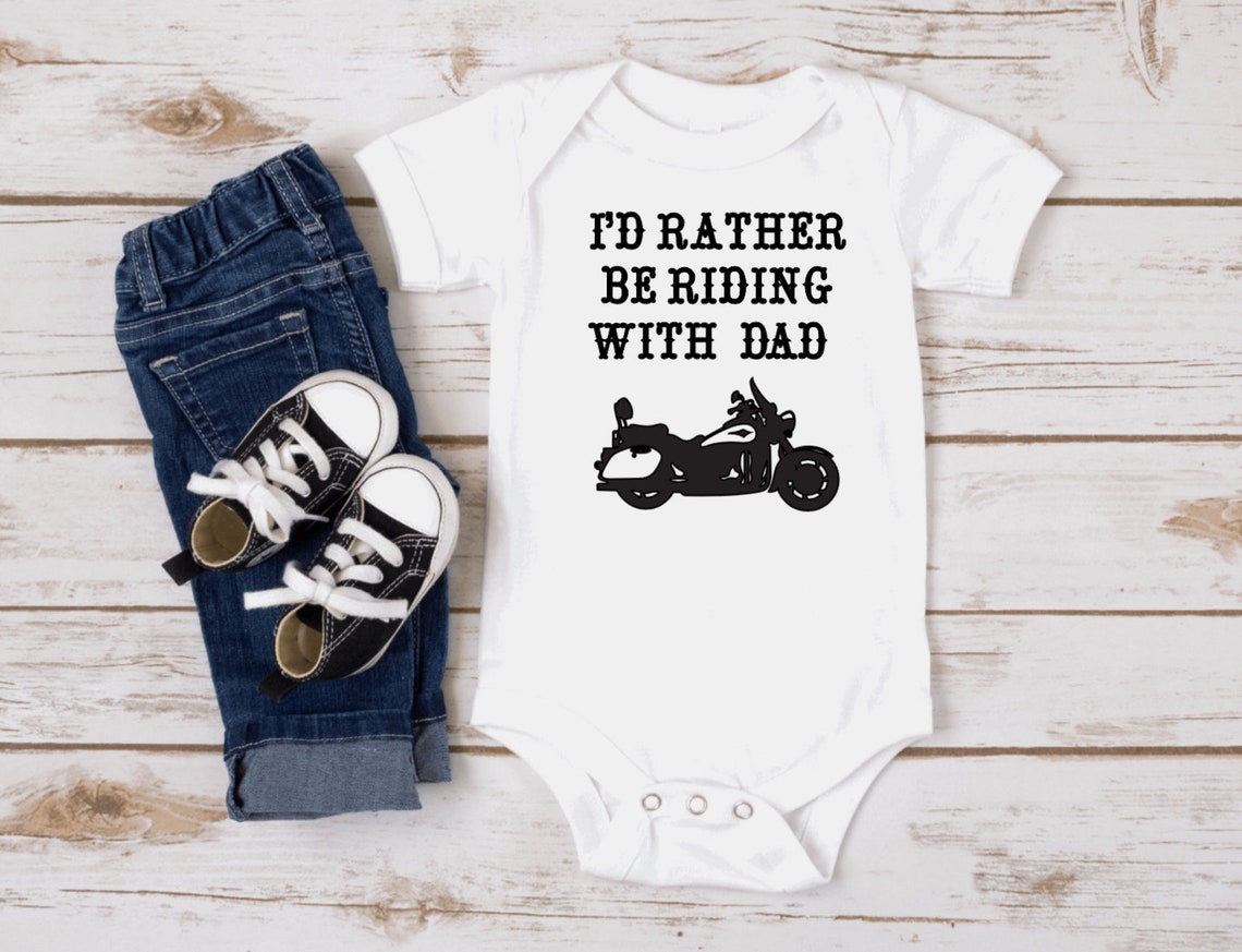 Harley Davidson baby boy Onesie® Harley Davidson biker Etsy