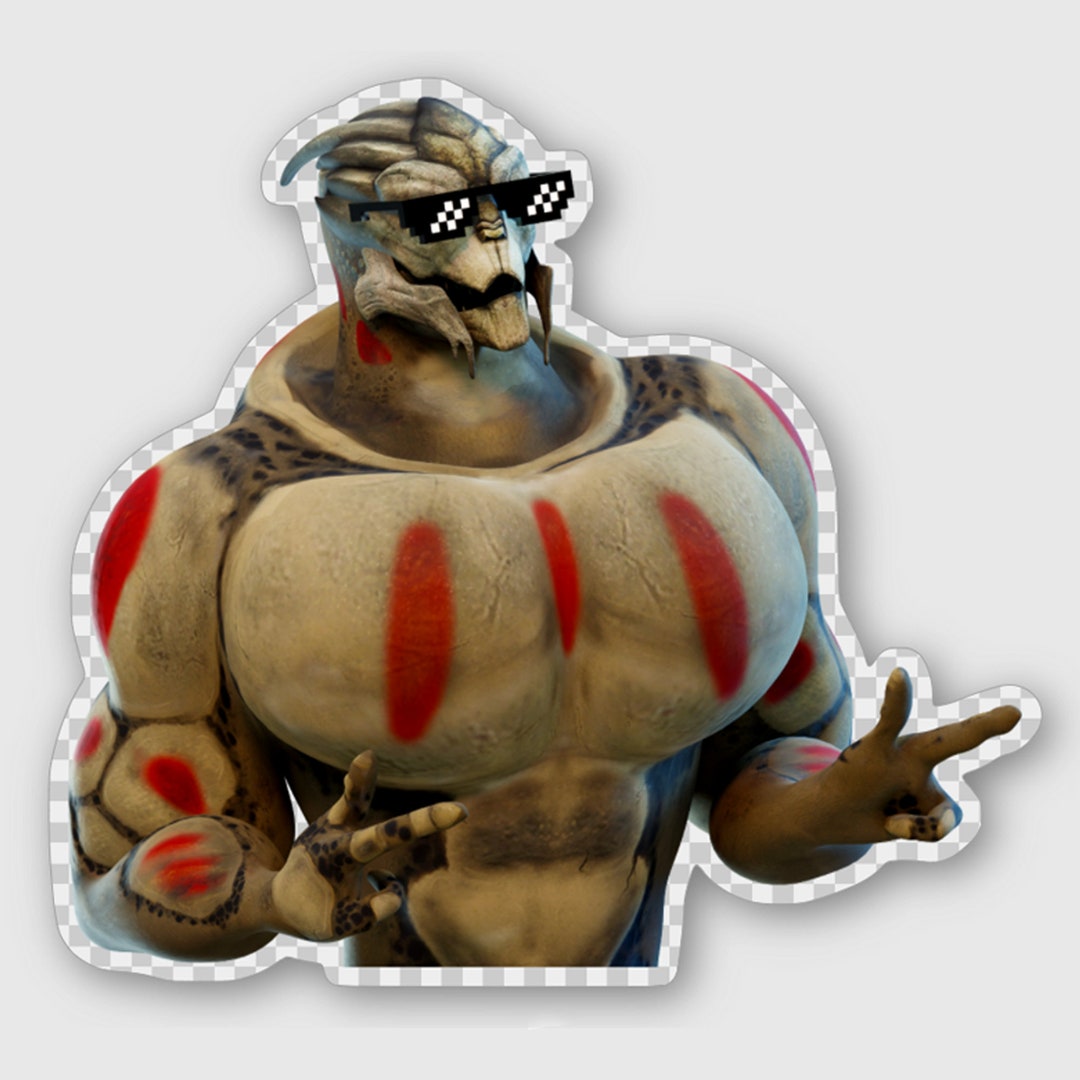 Raskus Sunglasses Finger Guns Sticker Etsy