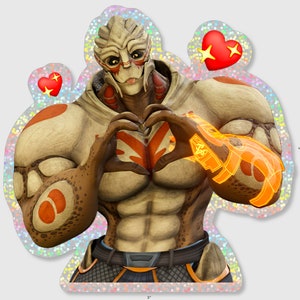 Autocollant Raskus Heart Blep