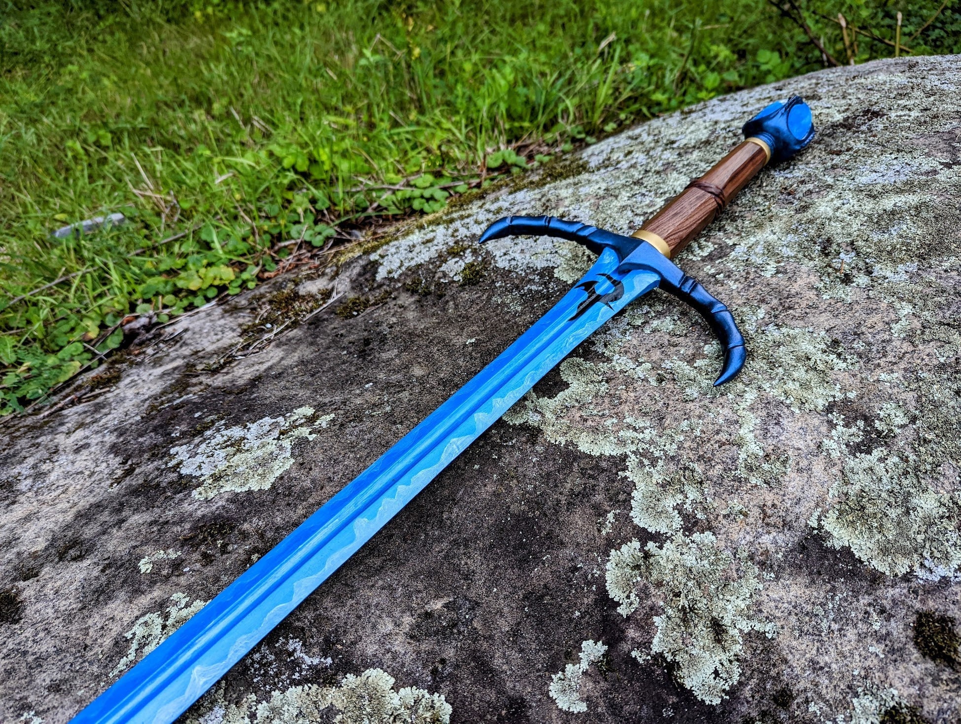 Wooden Brisingr Painted Adaption Sword of Eragon From Christopher