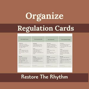 Christelijke kaarten voor emotionele regulatie | Geloof en neurowetenschap Resetten van het zenuwstelsel, afdrukbaar deel angstverlichting (pdf)