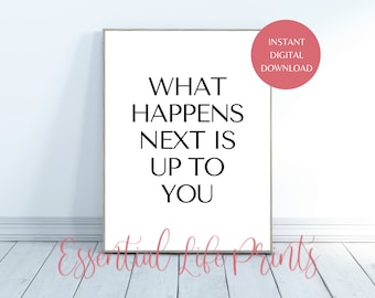 Minimalist Poster, Printable Wall Art, Motivational Quotes, Home Office Decor, Downloadable Prints, Entrepreneur Quotes, Inspirational Print