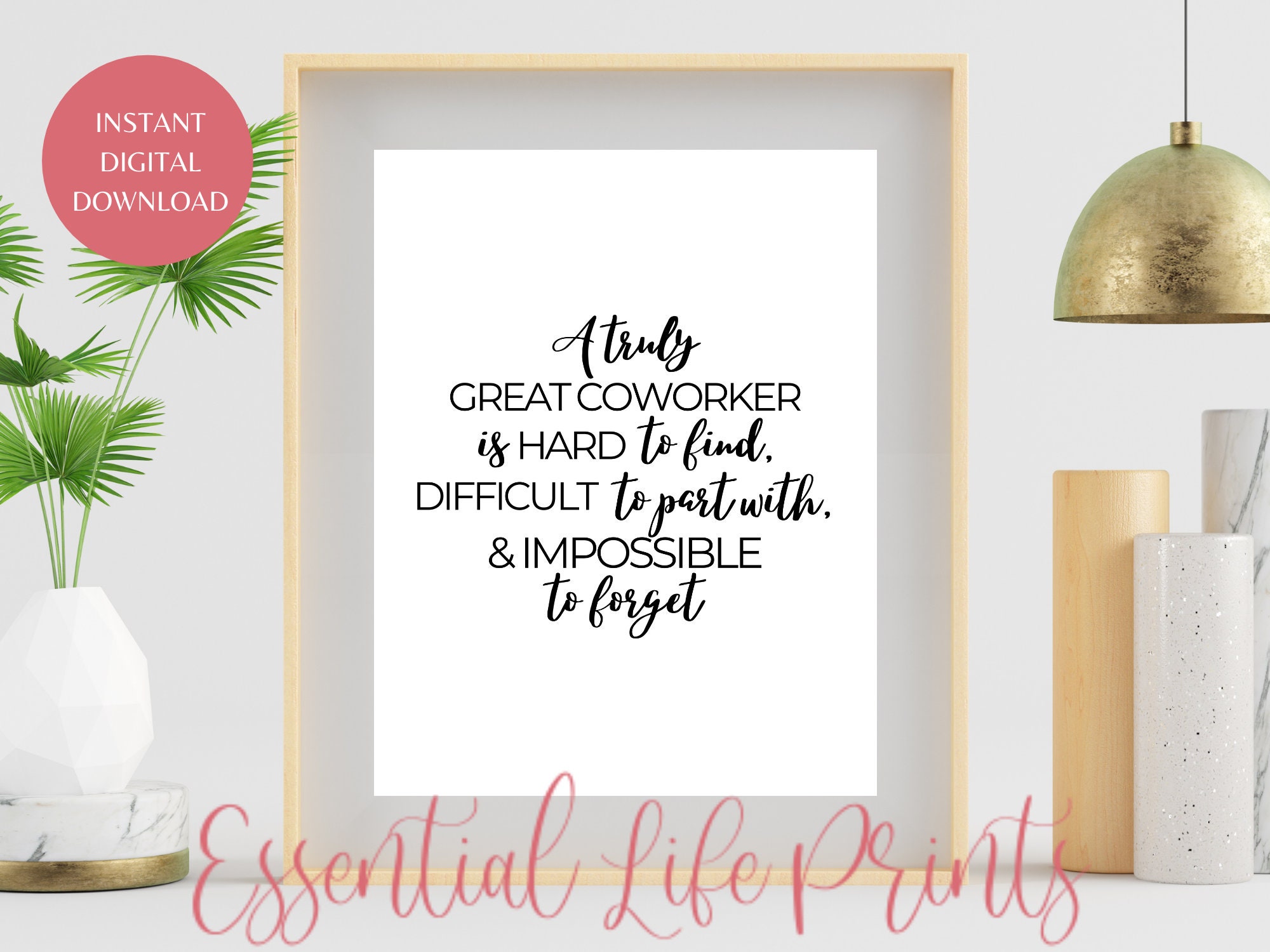  Positive Decor Gifts for Women, It's a Good Day Sign  Inspirational Encouragement Gifts for Friend Coworker, Positive Cheerful  Mindset Gifts for Home Office Decorations : Home & Kitchen