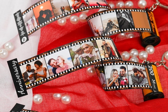 SpecialGiftIdea Personalized Camera Film Roll Keychain, 2023 Christmas Gift, New Year Gift Ideas, Photo Roll Keychain, Unique Gift Ideas, Photo Keychain