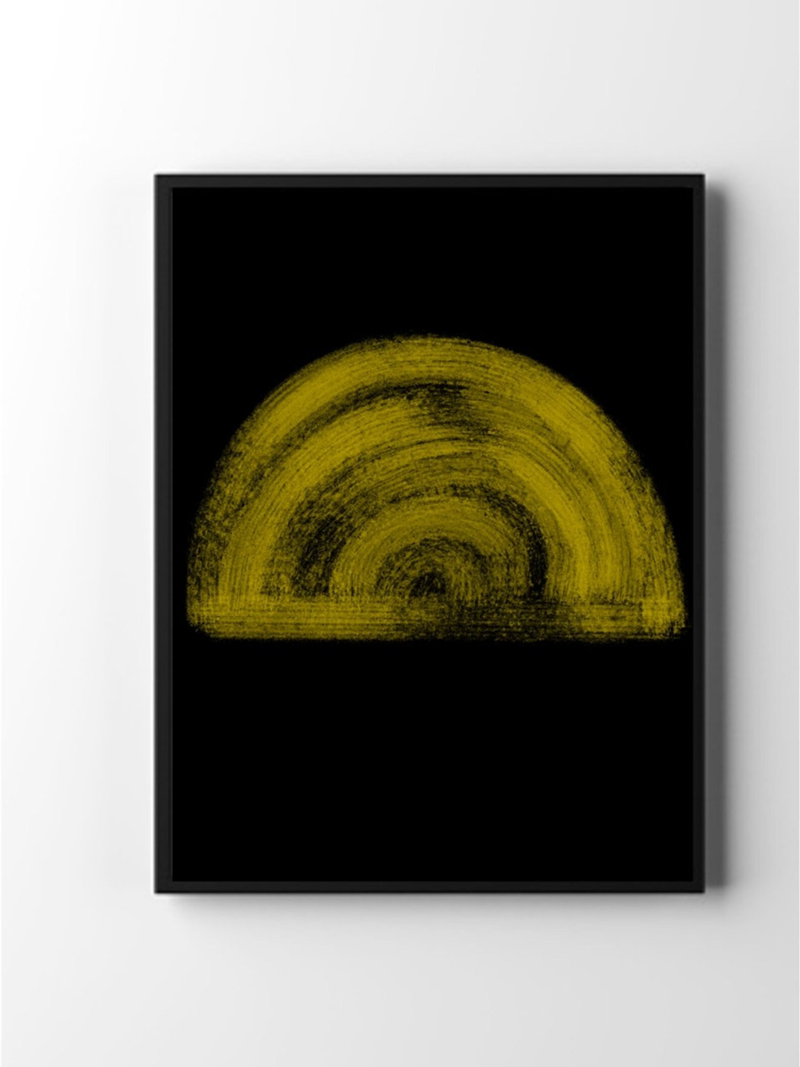 Arc Organic Line Art Wall Art Digital Art Prints Black & Etsy