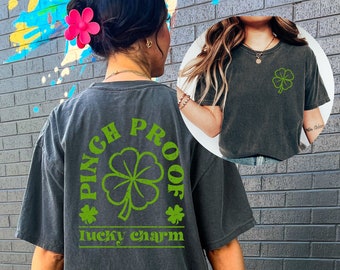 Retro St Patrick's Day Shirt – Vintage Irish Lucky Charm Tee (Comfort Colors)