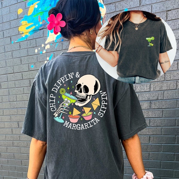 Retro Comfort Colors Cinco De Mayo Shirt, Mexico Celebration, Retro funny Cinco Shirt, Chip Dippin Margarita Sippin, Independence Day