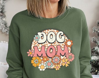 Dog Mom Sweater, Dog Mom Sweatshirt, New Dog Mom, Proud Puppy Mama, Mothers Day Gift, Golden Retriever Mom, Anti Social Dog Mom Club