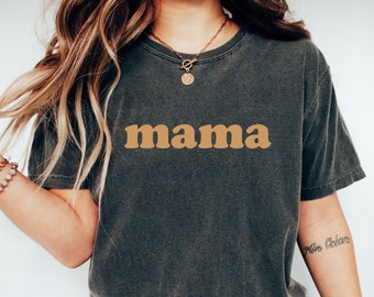 Comfort Colors Tee, Chill Mama Shirt, New Mom Shirt, One Day at a Time, Mothers Day Gift, Mom of Boys, Girl, Mama, MAMA Stress