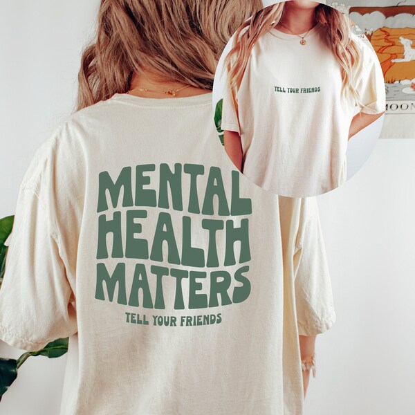 Mental Health Shirt Comfort Colors - Etsy