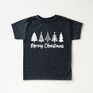 Merry Christmas Toddler Tee, Christmas Season Shirt, Cute Holiday Girls Shirt, Toddler Youth Santa Tee, Retro Boho Cute Vintage Bodysuit