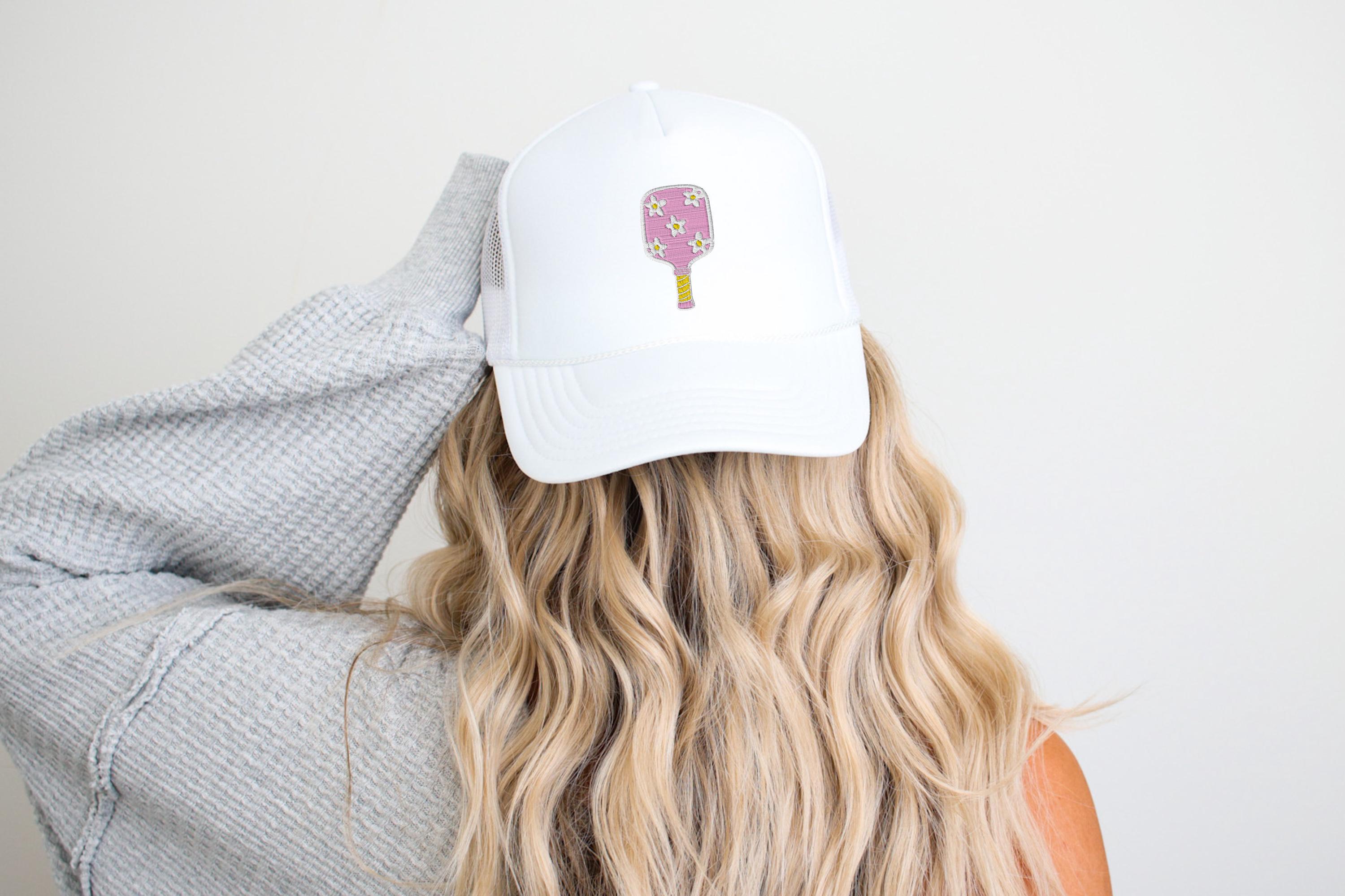 Embroidered Pickleball Hat: Cotton Nylon Blend Sport Cap  display picture 1