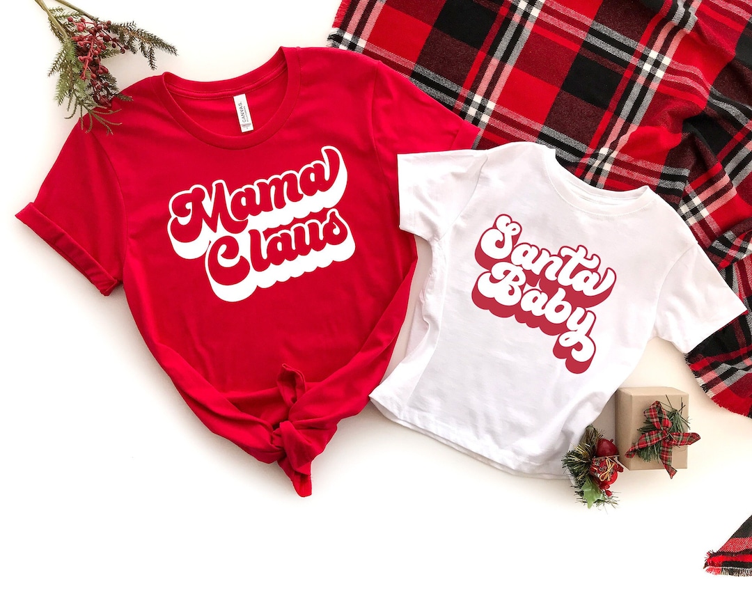 Mommy and Me Christmas Shirts, Matching Mama and Mini Christmas