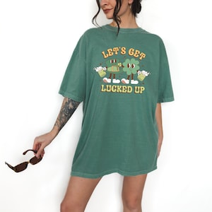 Retro St Patrick's Day Shirt – Vintage Shamrock Comfort Colors Tee
