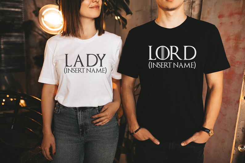 Custom Lord and Lady Shirts