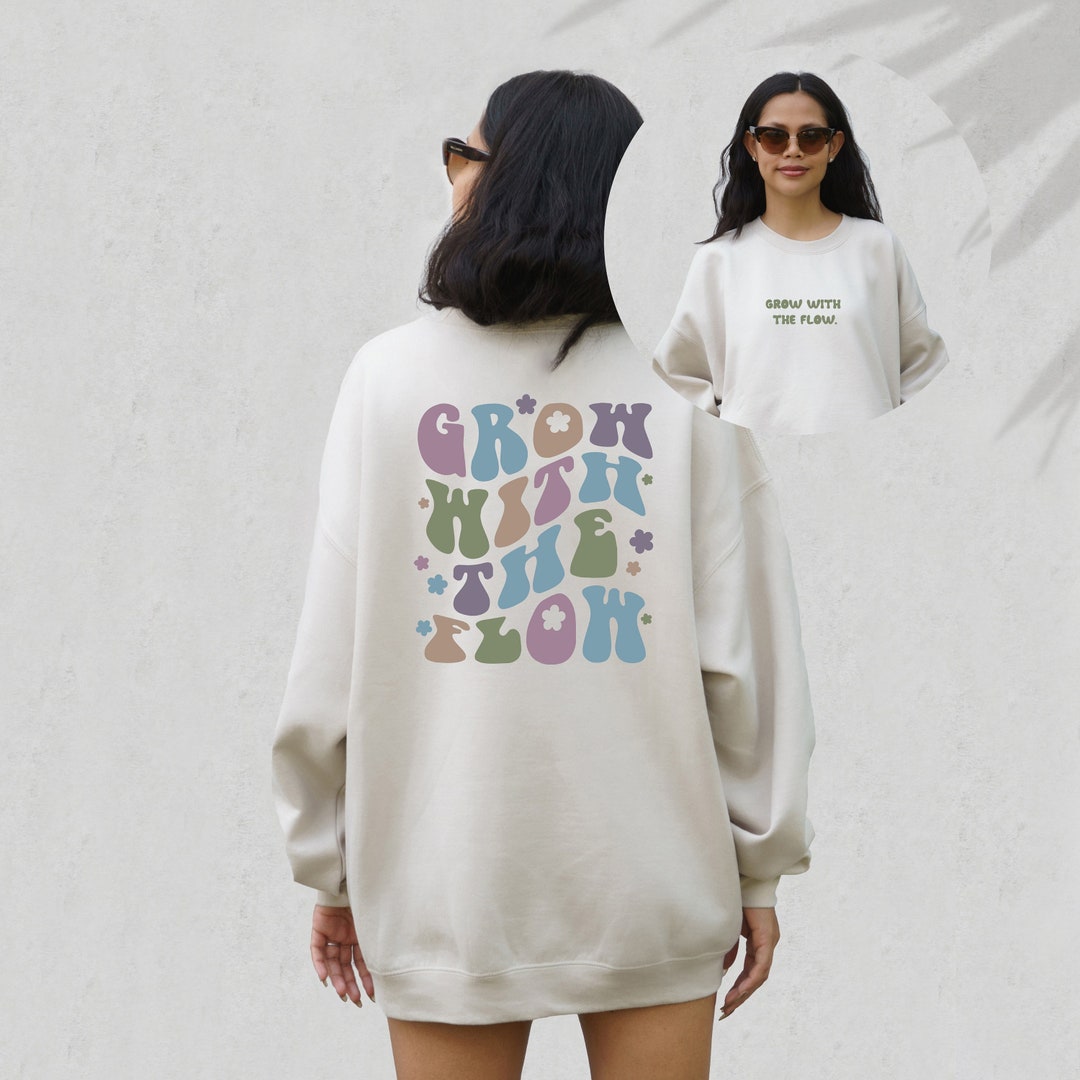 Grow Where Your Heart Flows organic cotton top