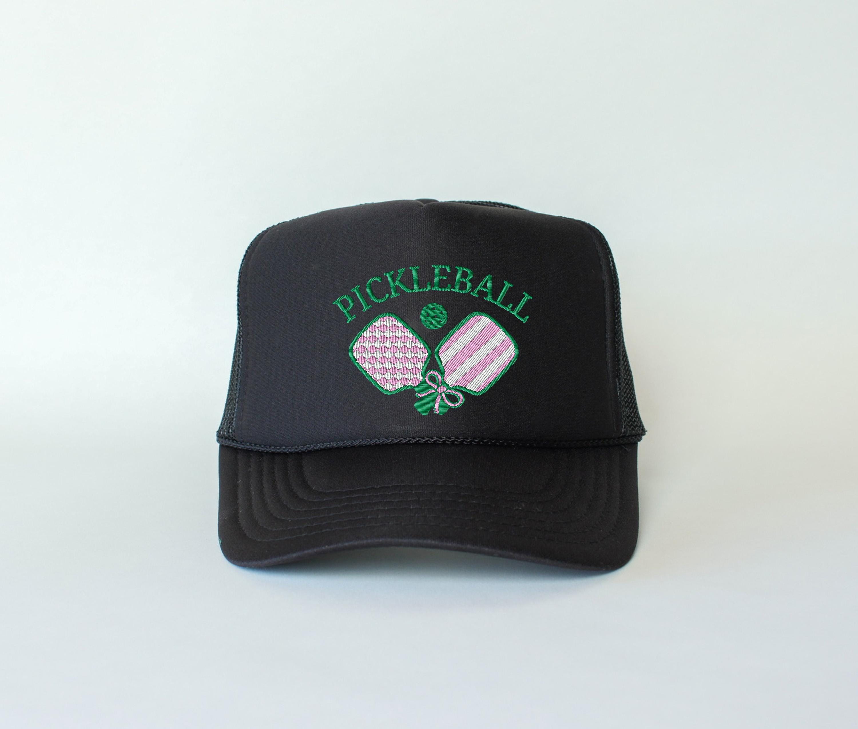 Embroidered Pickleball Baseball Cap Adjustable Back Buckle Sporty Casual Hat 1965 Pickleball Double Paddles Embroidered Hat – Pickle Diva  main image 4