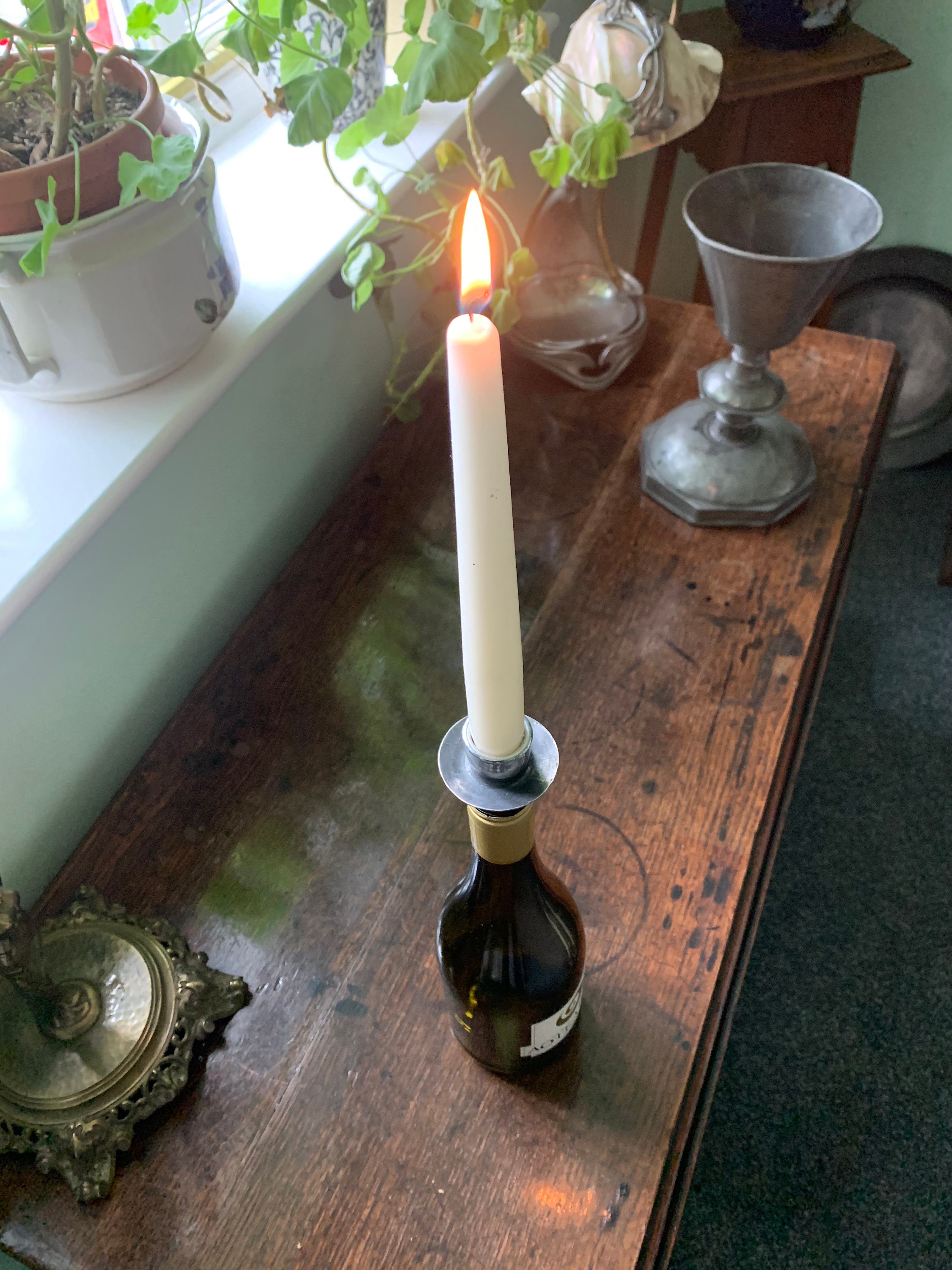 Winelight Bottle Candle Holder Etsy UK