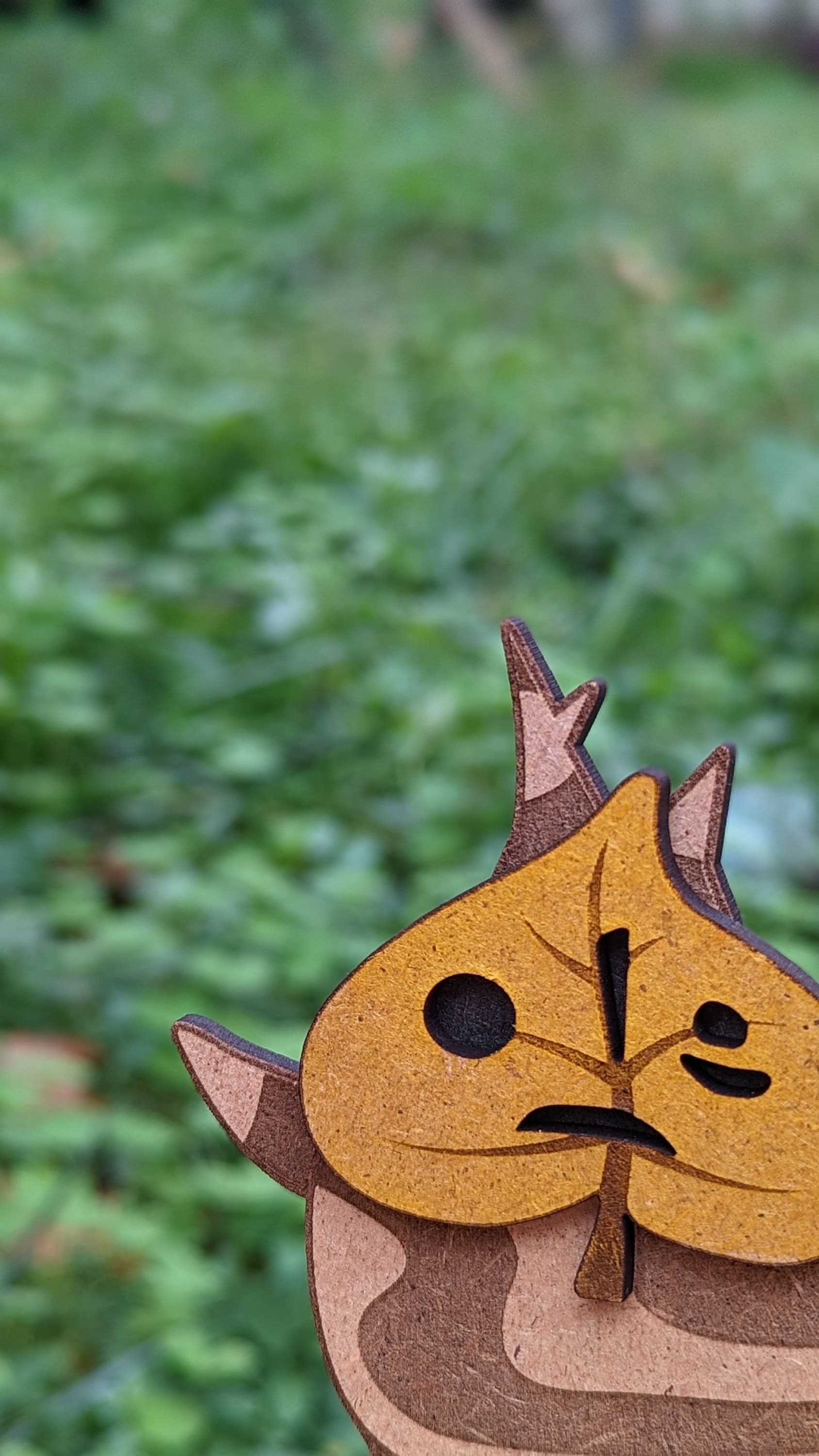 Handmade Wooden Koroks From the Legend of Zelda. Hand-painted