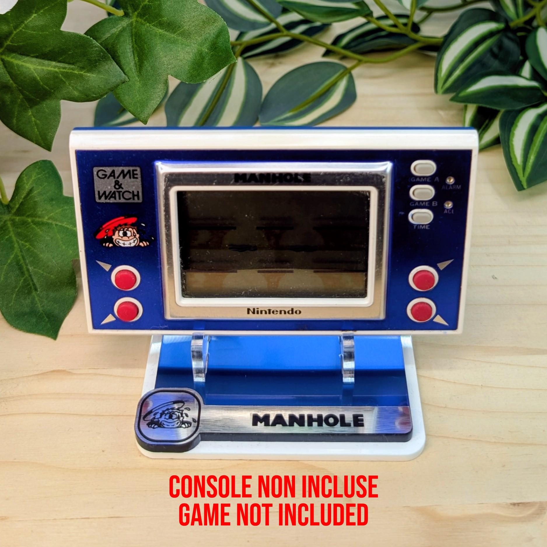 Manhole Game & Watch Console Display Stand - Etsy Israel
