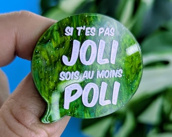 "Pretty Polished" Brooch
