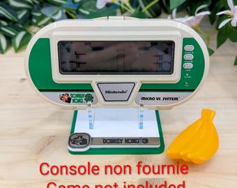 Display stand for Game & Watch Donkey Kong 3 Micro VS System collectible console