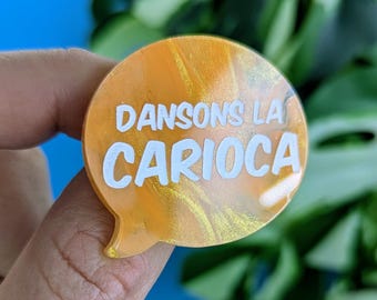 "La Carioca" brooch