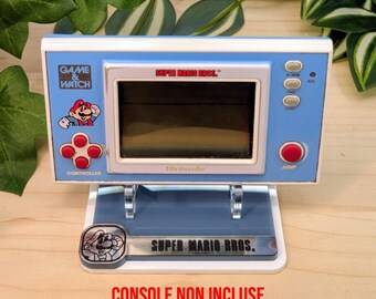 Display stand for Game & Watch Super Mario Bros console