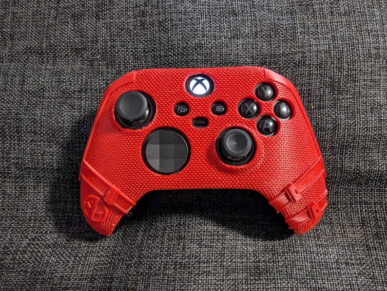 Custom 3D Printed Xbox One Controller Faceplate Cover - Deadpool and ...