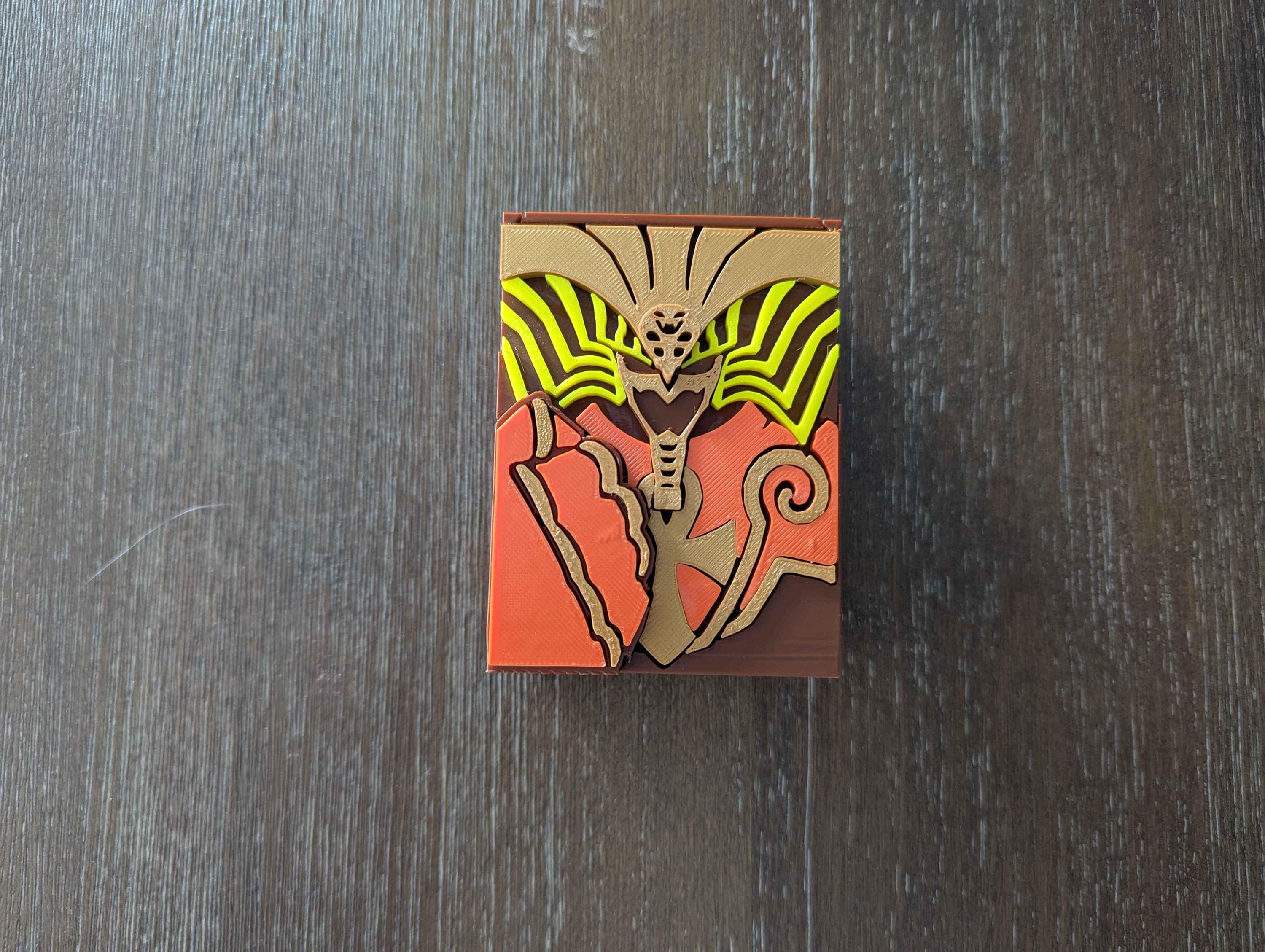 Handmade Yu-gi-oh Exodia Deck Box, 3D Printed Multicolor Trading Card  Holder, Custom TCG Storage Case, Unique Anime Gift for Duelists - Etsy