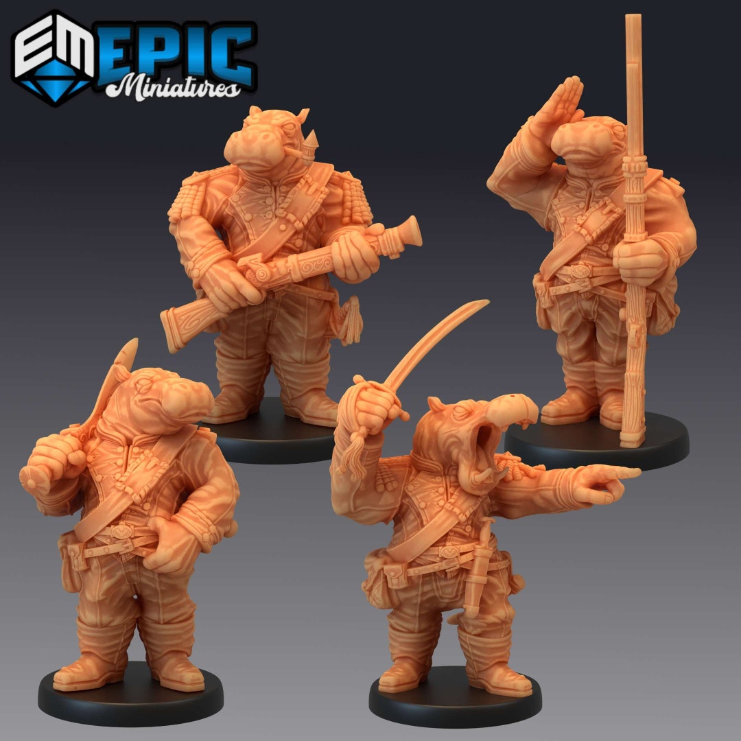 Ogre Vampire Hunter, 3D Art Digital- The Bringers of Quiet * 3D Printed  Gaming Miniatures