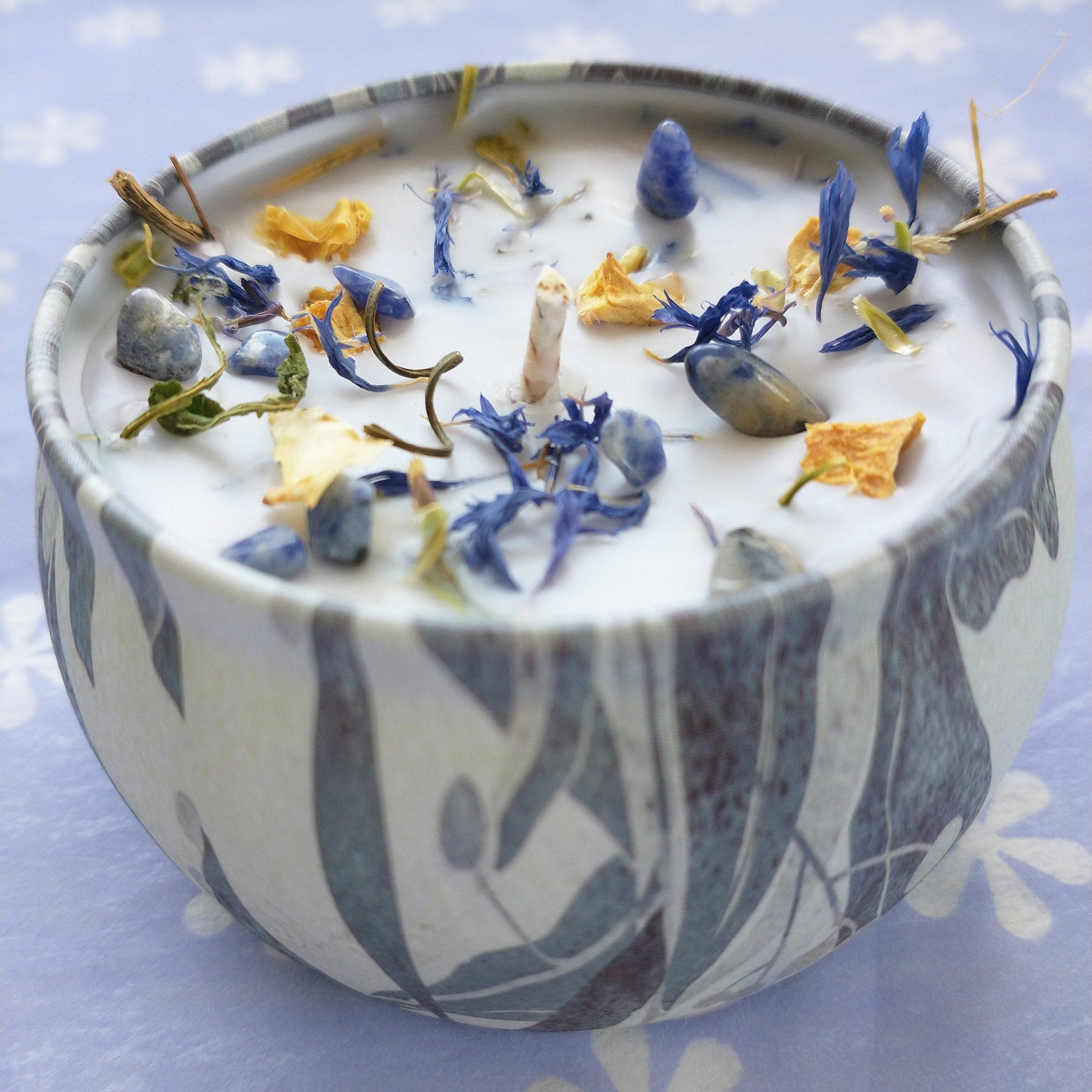 Customized Hidden Gem Candles High Quality Crystals New Etsy