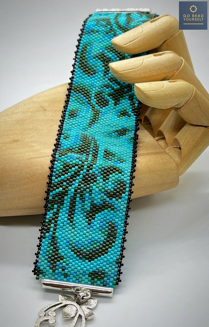 Classic Touch Even Count Peyote Stitch Bracelet not a Etsy