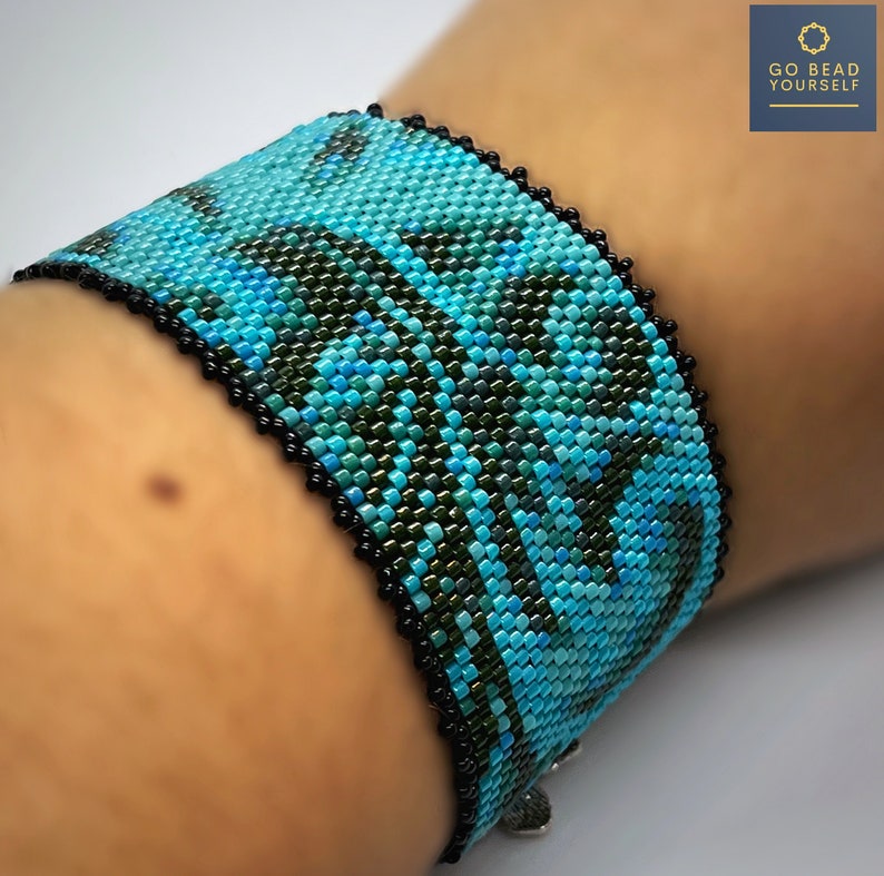 Classic Touch Even Count Peyote Stitch Bracelet not a Etsy