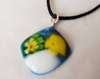 Fused Glass Pendant