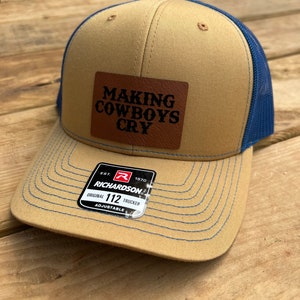 Bass Pro Shops Leather Patch Hat, Trucker Hat, Snapback Hat