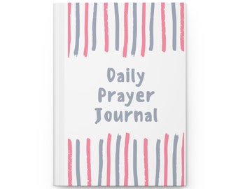 Simple design daily prayer journal Hardcover Journal Matte