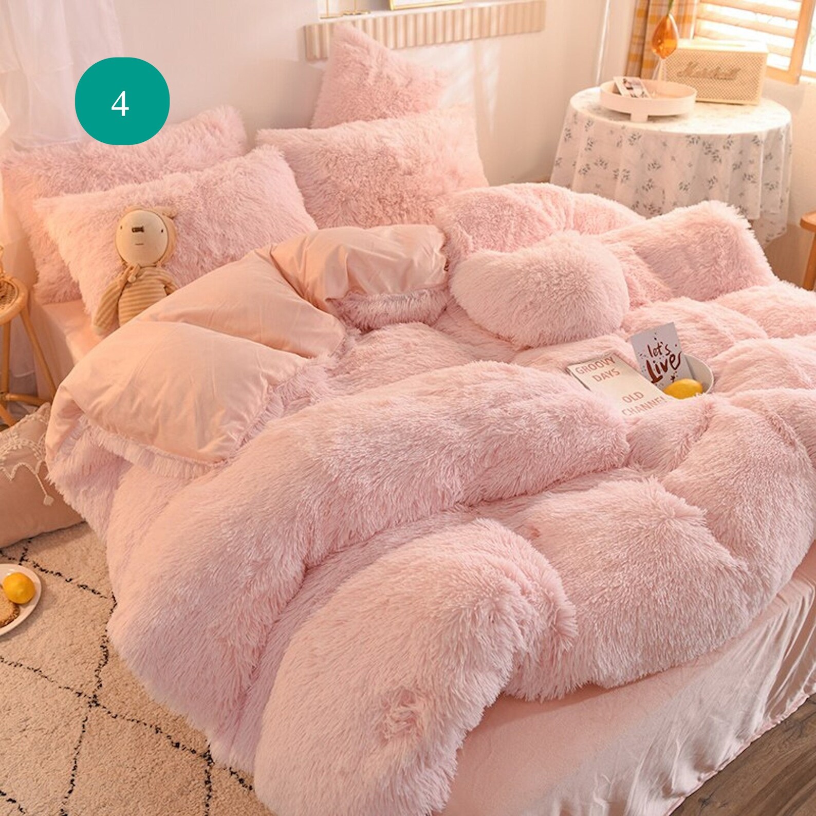 Luxurious Sheets Mink Velvet Duvet Cover Queen Etsy