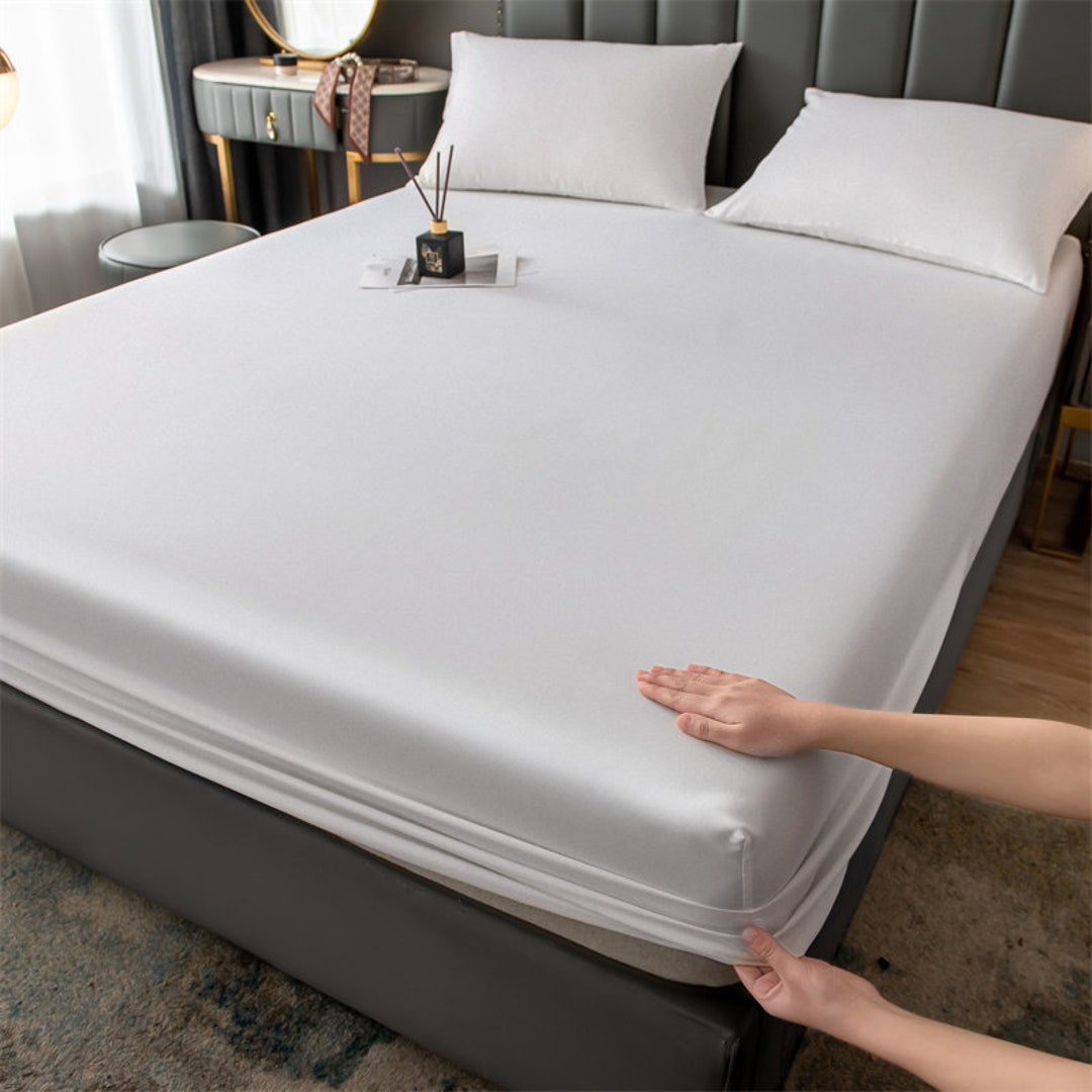 The Nectar Mattress Protector White Color This Product Features a 100